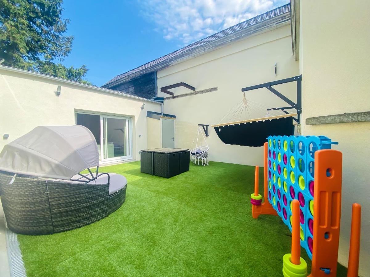 Capsule Thailande I Sauna I Balneo I Console I Jeux En Bois I Cinema I Cour Interieure Trith-Saint-Leger Exterior foto